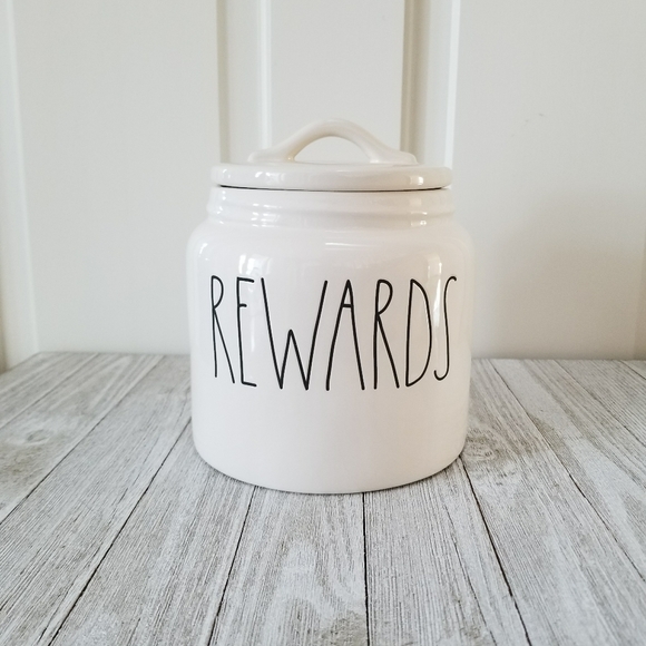 Rae Dunn Other - Rae Dunn REWARDS Canister Jar Pet Treats